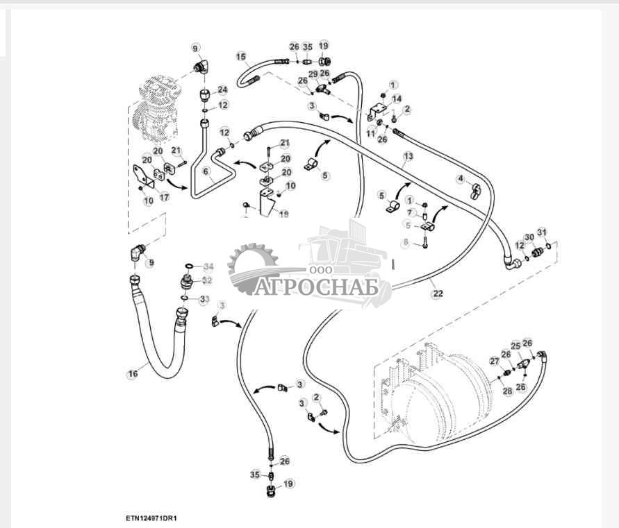 Гидравлические шланги и фитинги, воздушный компрессор 